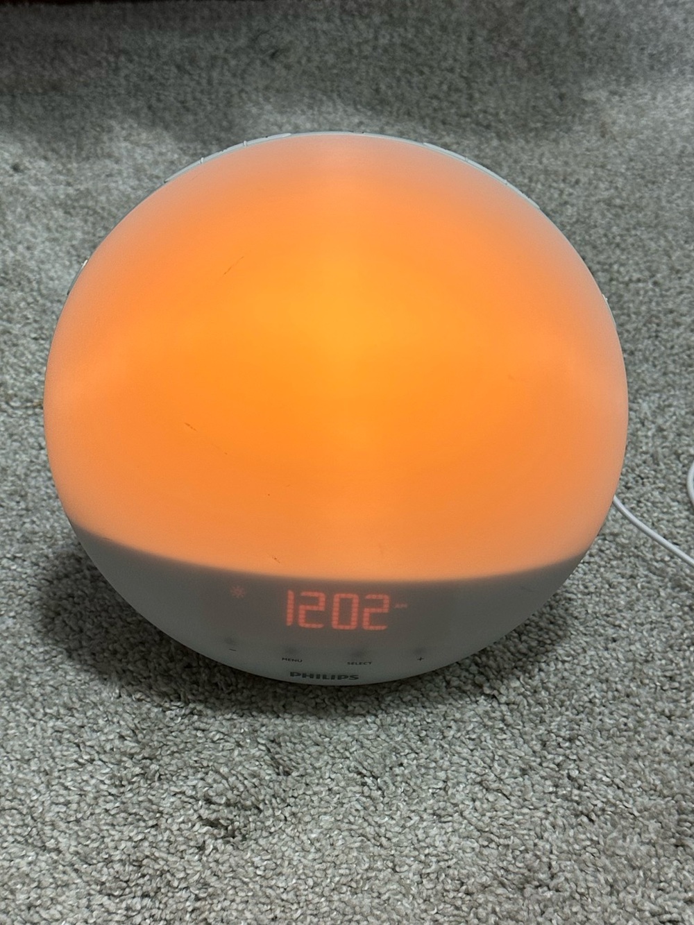 Philips SmartSleep Wake-up Light Sunrise Alarm Clock HF3520/60 - Picture 9 of 9